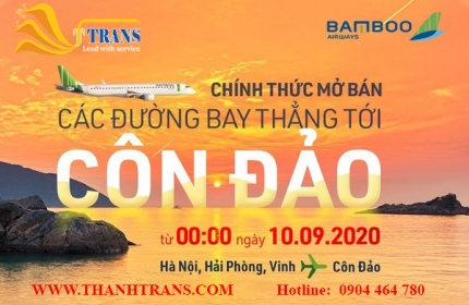 Bamboo Airways mở bán vé đi Côn Đảo từ 10/9/2020